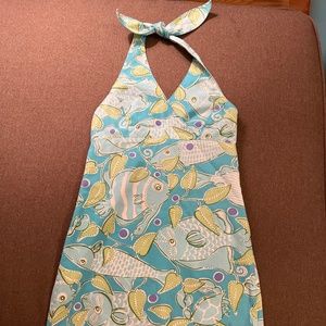 Lilly Pulitzer halter dress
